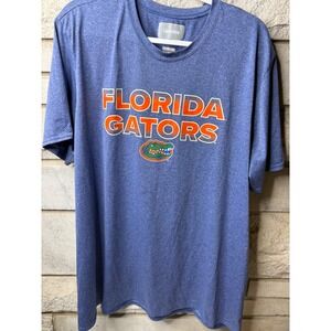 Captivating Florida Gators NCAA Mens 2XL Heather Blue Graphic T-Shirt Sportswear